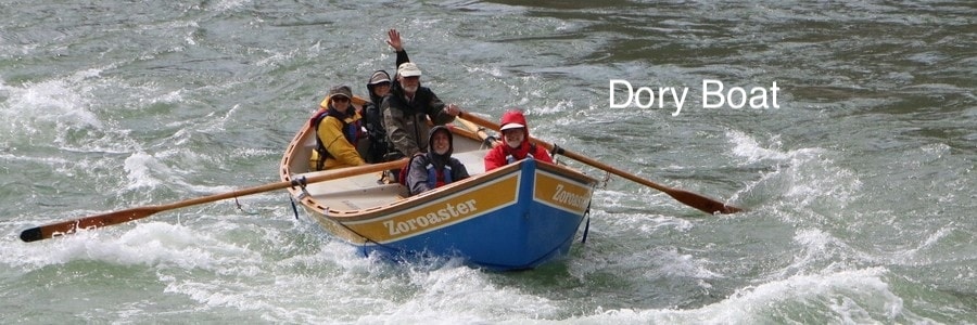 Grand Canyon Dory Boat. 900x300